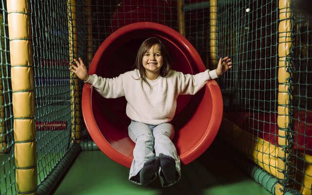 Sliding tube at Funpark