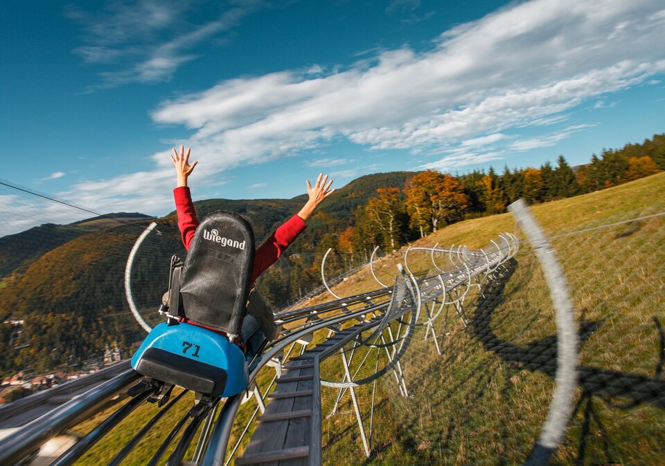 Hasenhorn-Coaster in Todtnau - cheaper with the HochschwarzwaldCard